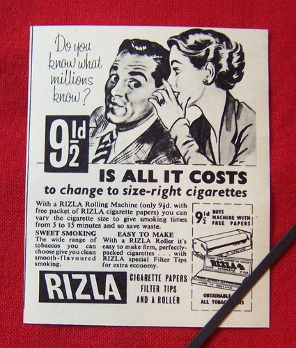 Rizla cigarette papers - rizla, rolling