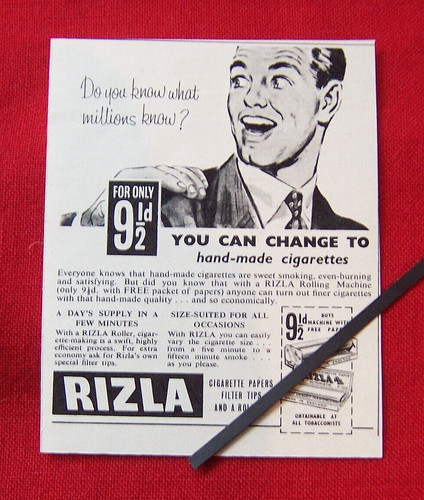 Rizla cigarette papers - rizla, rolling